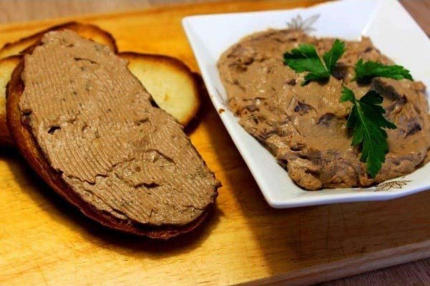 Грибной паштет