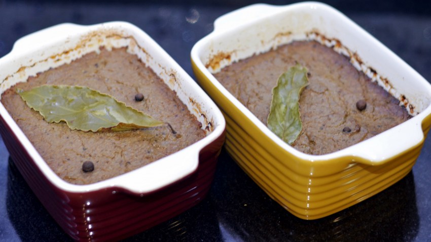 Паштет из куриных шкурок
