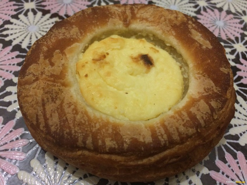 Ватрушка со штрейзельной крошкой