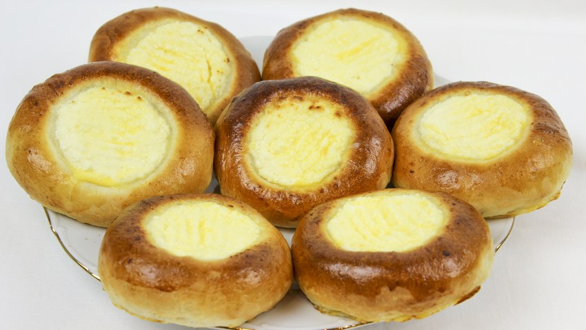 Шанежки ватрушки с творогом