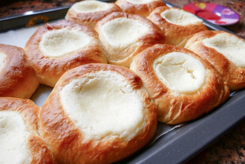 Шанежки ватрушки с творогом