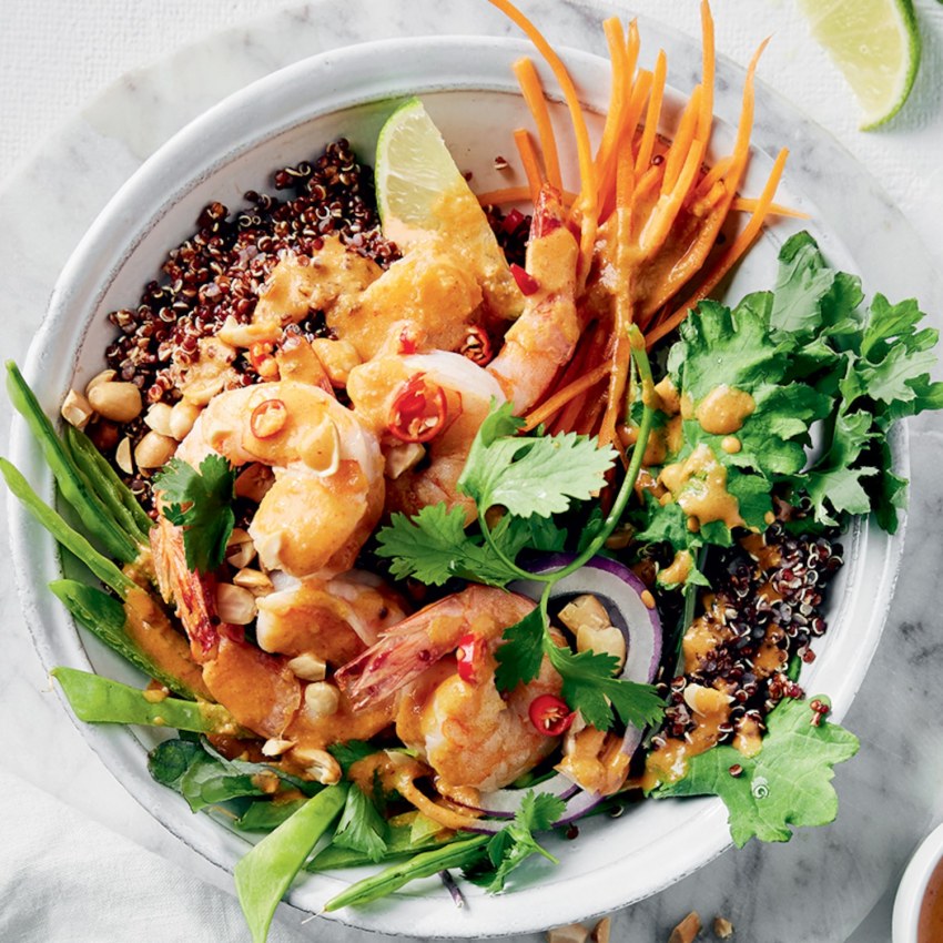 Poke Bowl with Shrimp
