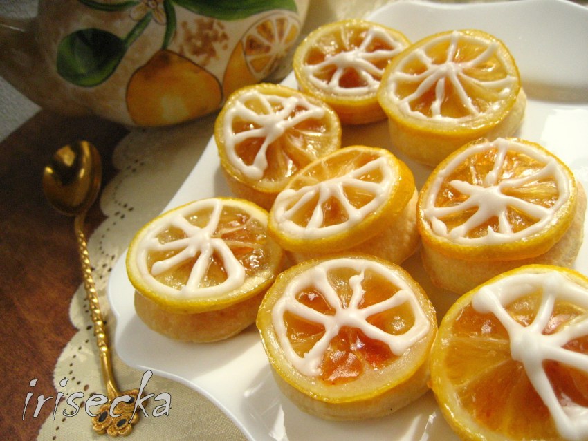 Печенье с лимоном