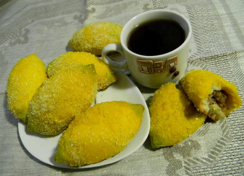 Печенье лимонное песочное