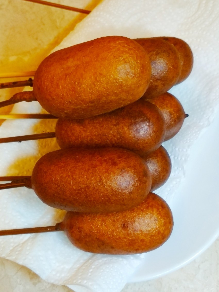 Корн дог из кукурузной муки