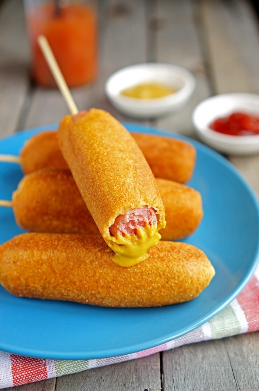 Корн-доги в кукурузной муке