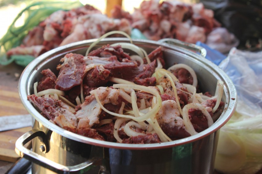 Кастрюля для шашлыка