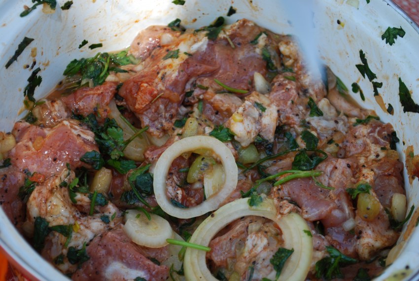 Маринованный мясо