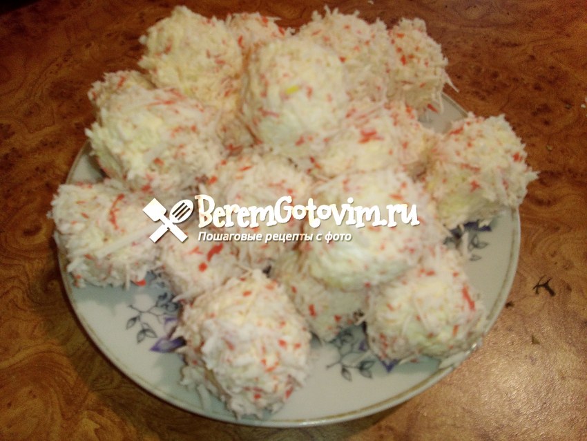 Закуски на праздничный стол рафаэлки