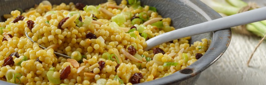 Салат с кускусом и тыквой