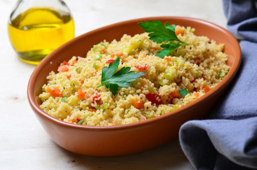 Сложные блюда из кускуса