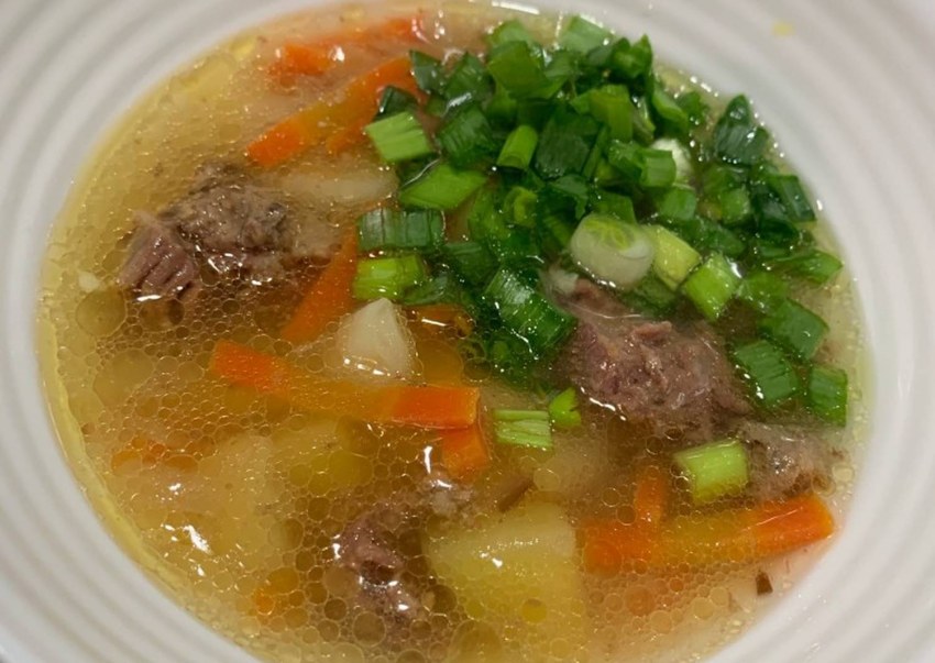 Щи со сквашенной капустой