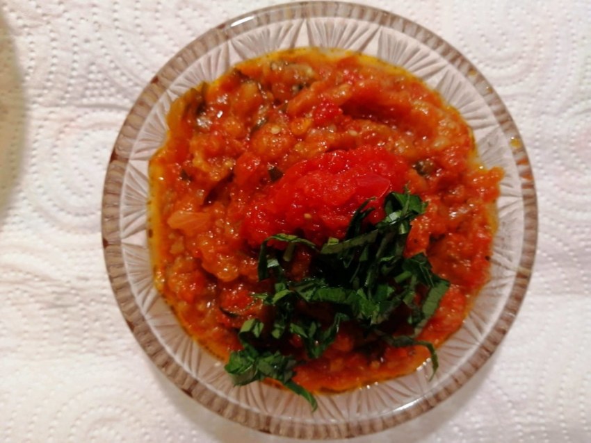 Баклажанная икра кусочками фото
