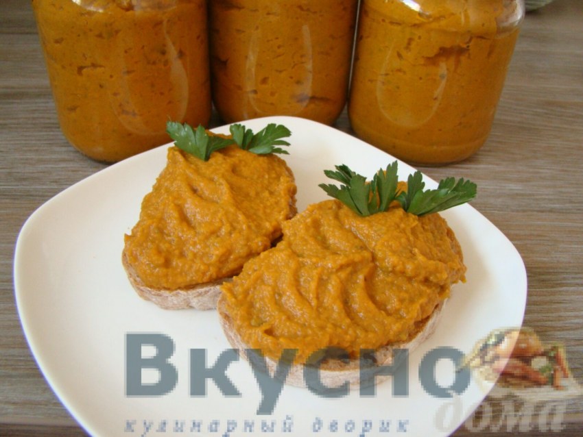 Баклажанная зажарка