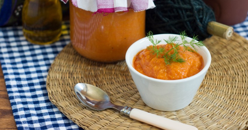 Паприка в кабачковой икре