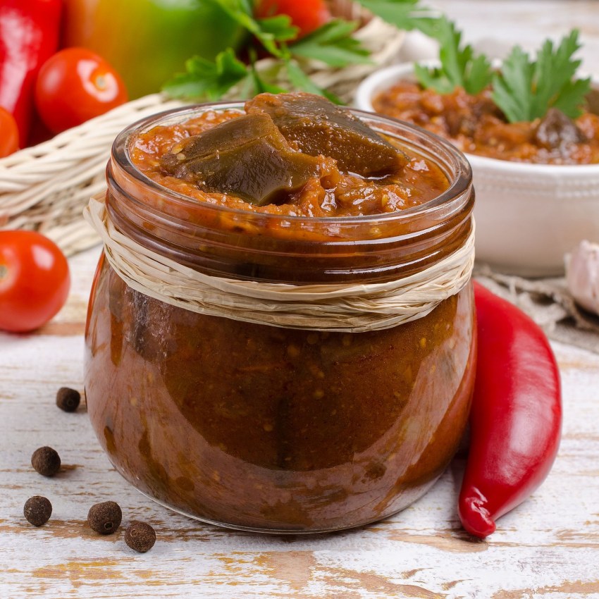 Икра баклажановая консервация