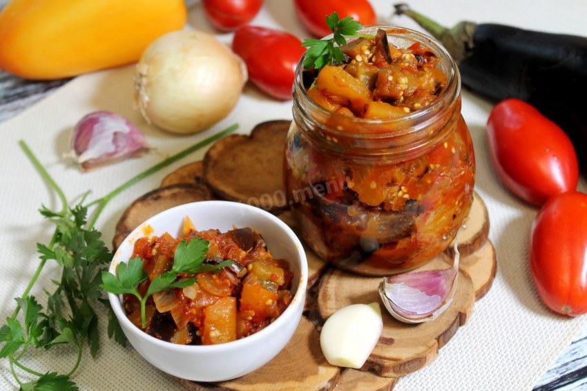 Рецепт икры заморской баклажанной