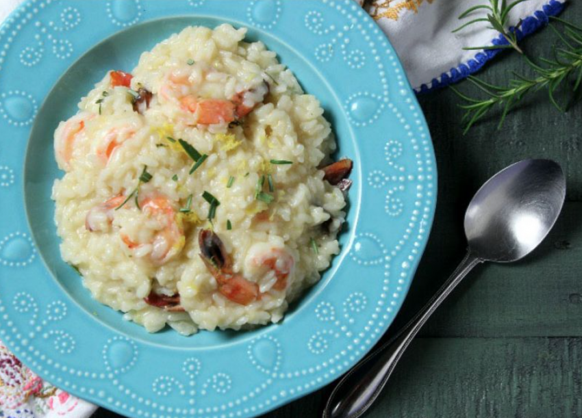 Ризотто с овощами