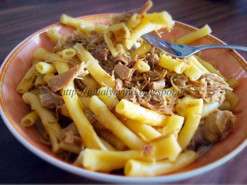 1. Макароны по-флотски