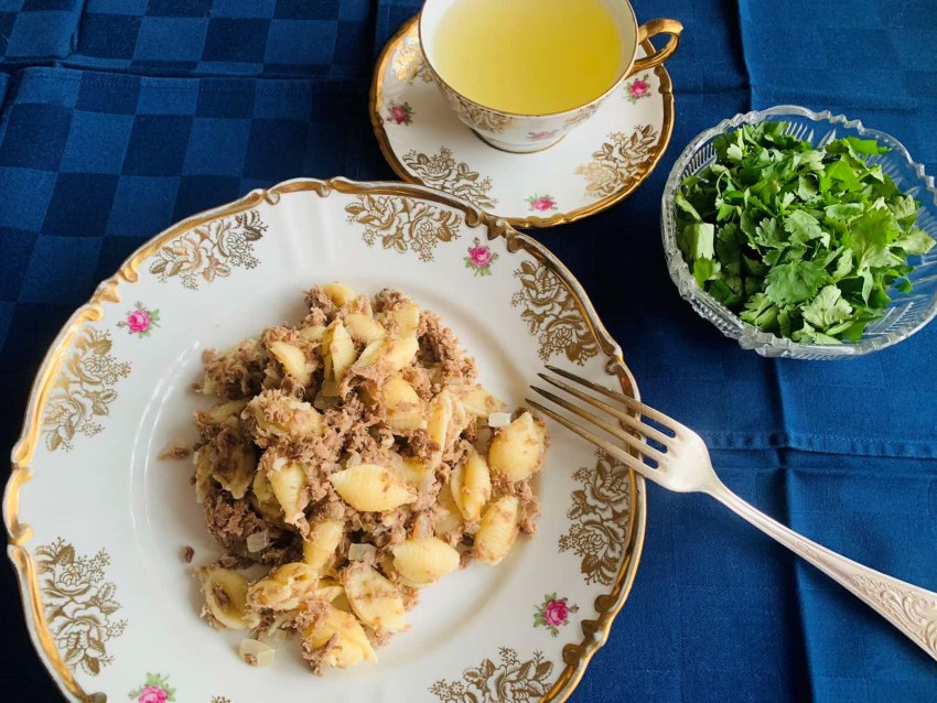 Макаронные изделия по флотски