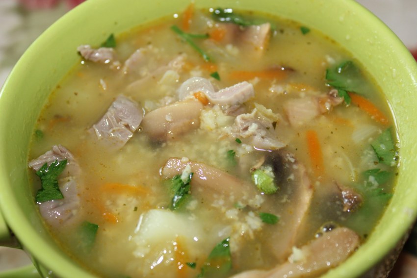 Кулеш грибной