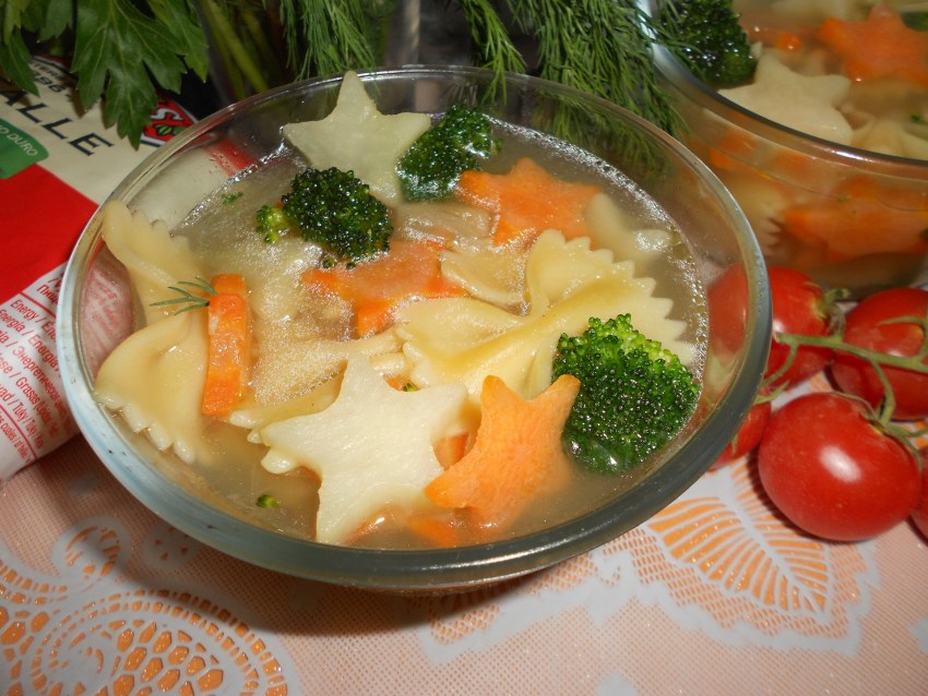 Звездочки макароны для супа