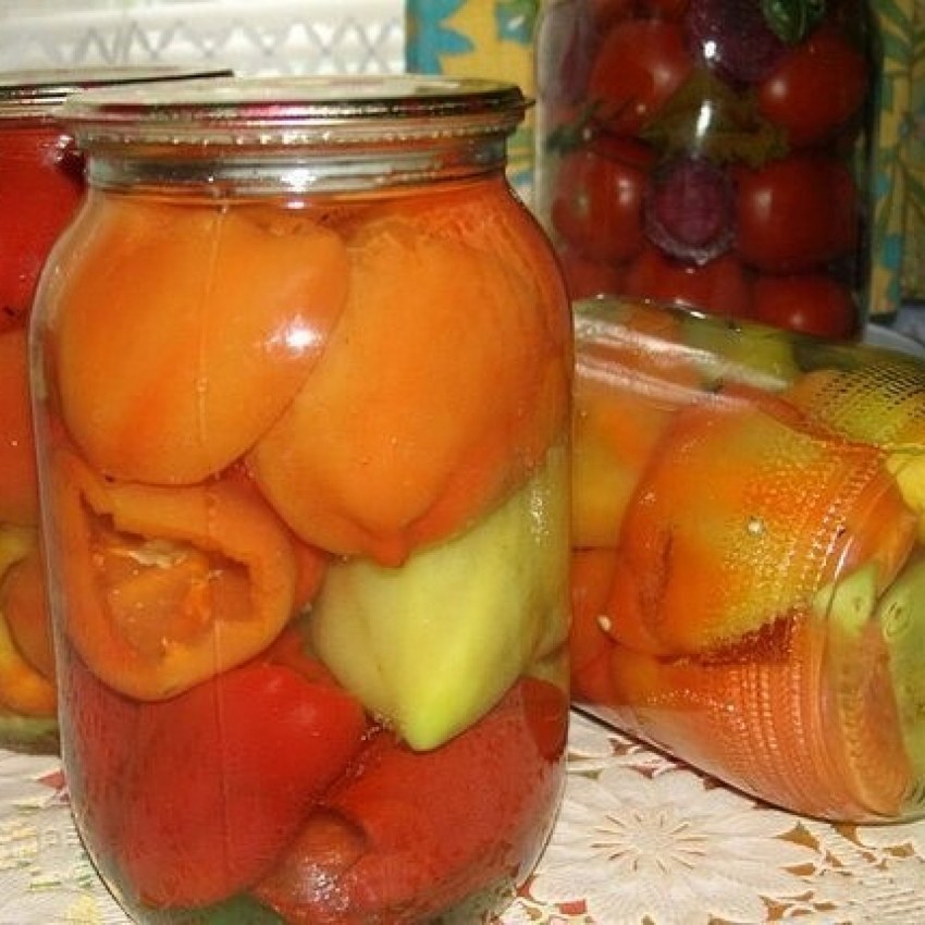 Перец сладкий консервированный