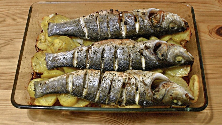 Ледяная рыба блюдо