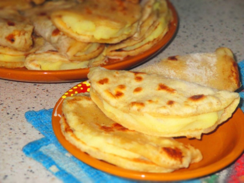 Татарская выпечка кыстыбый