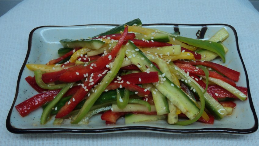 Китайский острый салат