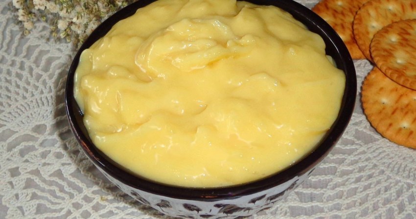 Заварной крем без яиц