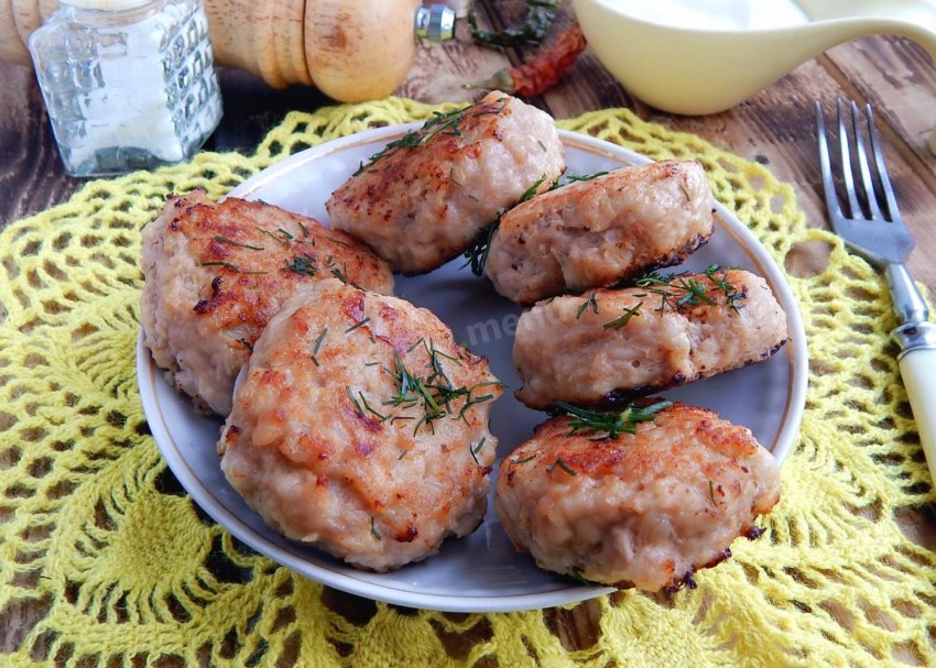 Биточки мясные