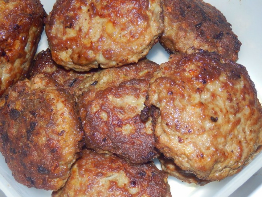 Котлетки из баранины
