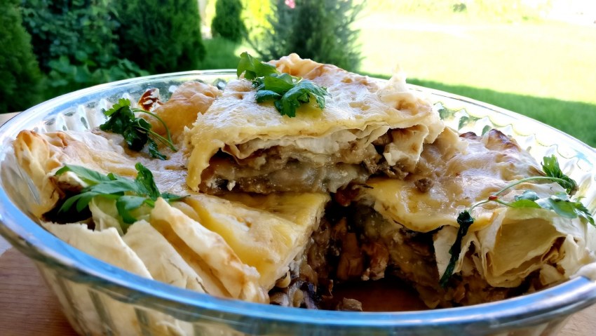Рулет из лаваша с курицей