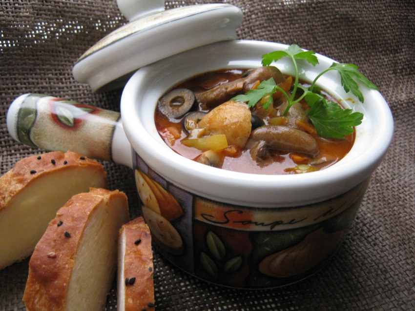 Лейпцигская грибная солянка