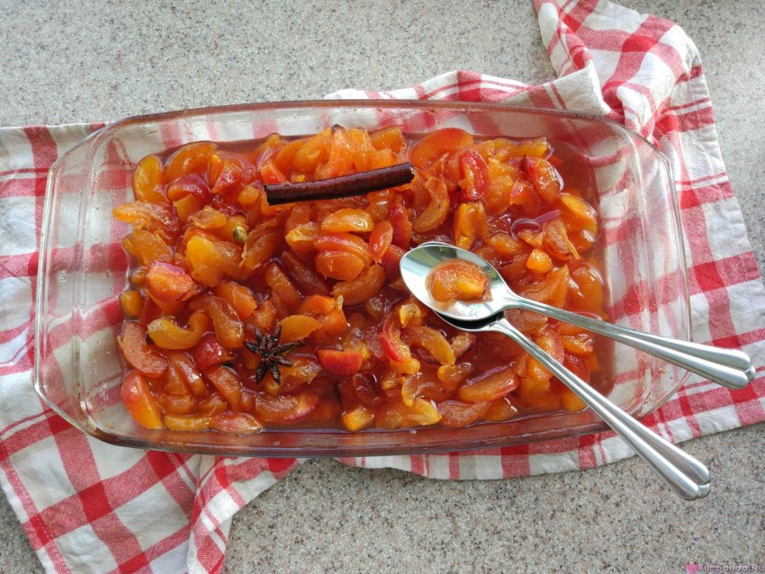 Варенье из ранеток дольками