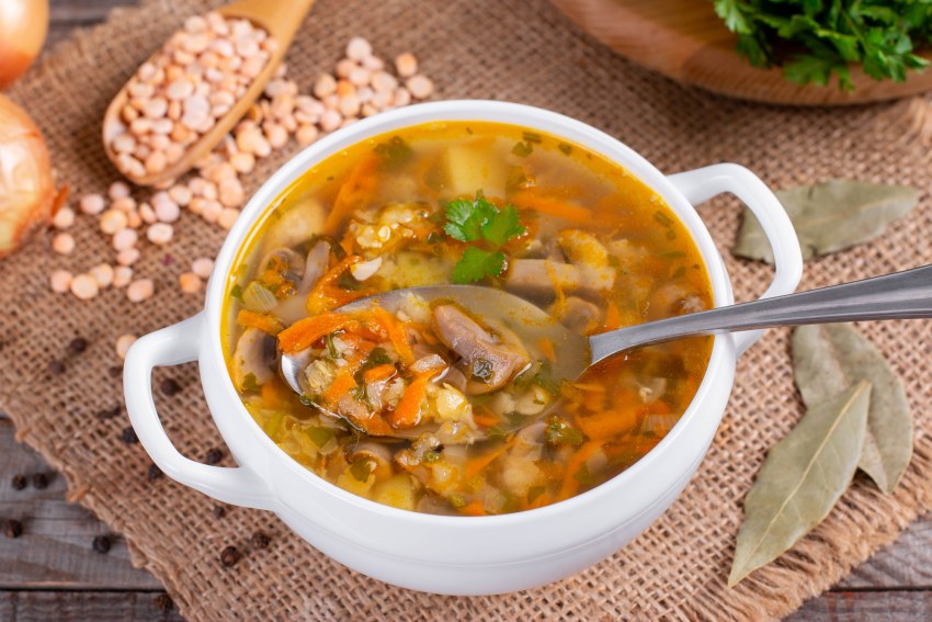 Гороховый с копченой грудинкой