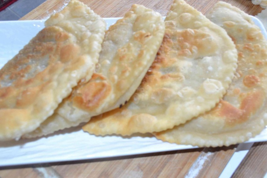 Чебуреки из лаваша
