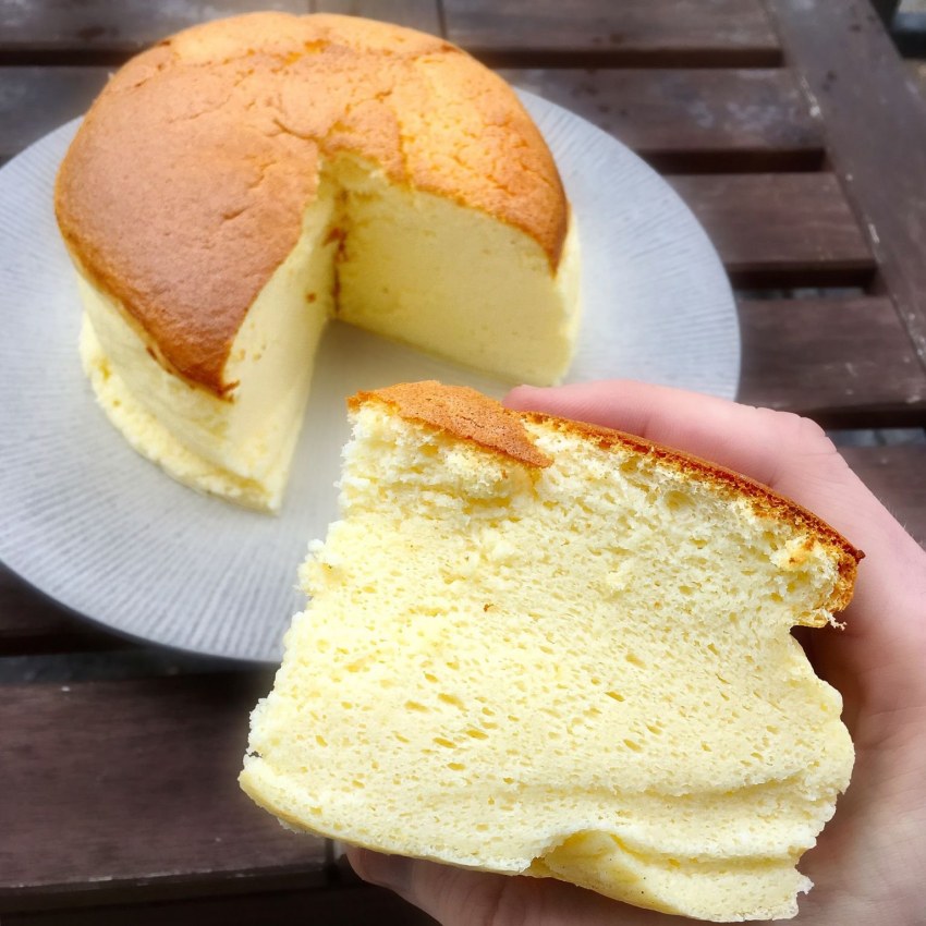 Японский хлопковый чизкейк