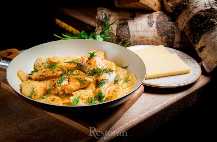 Картофшипс с домашней курочкой