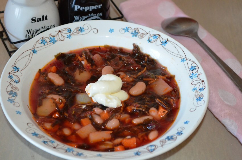 Акудрца (суп из фасоли) Абхазия