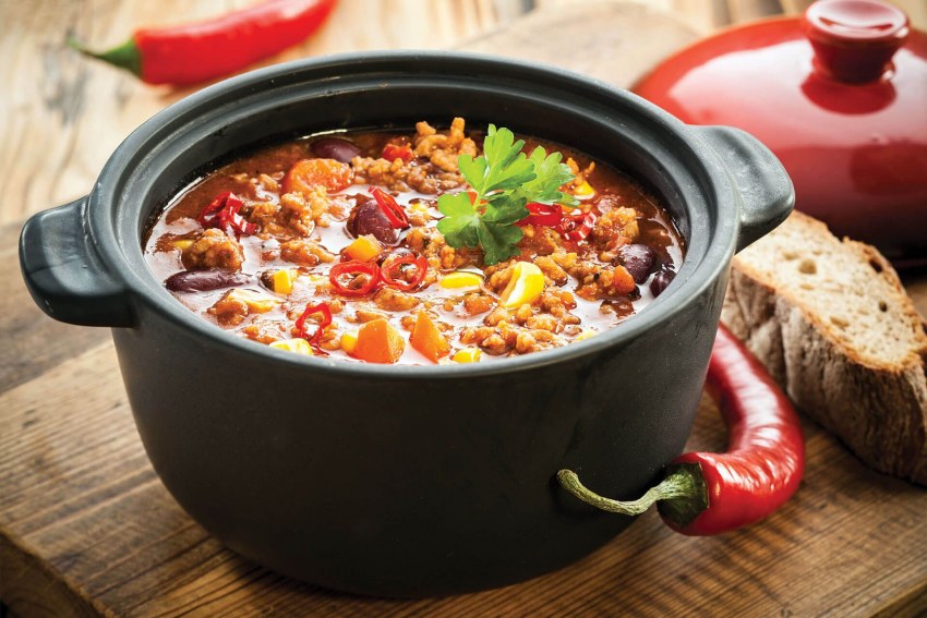 Рататуй с курицей и овощами