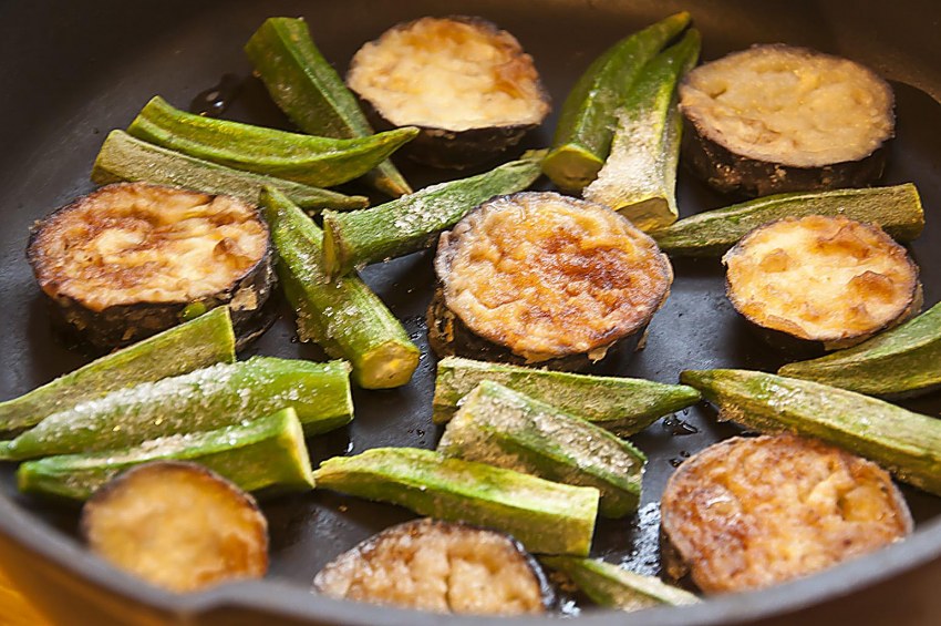 Тушёная картошка с курицей