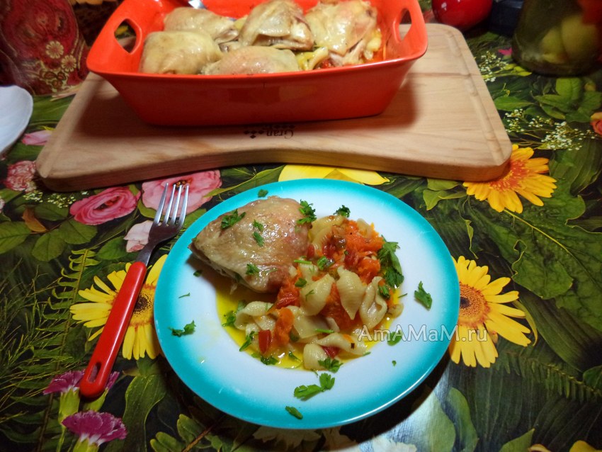 Голени в духовке с хрустящей корочкой