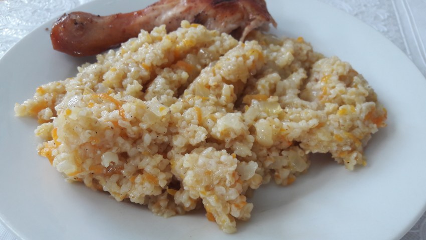Пшено с овощами