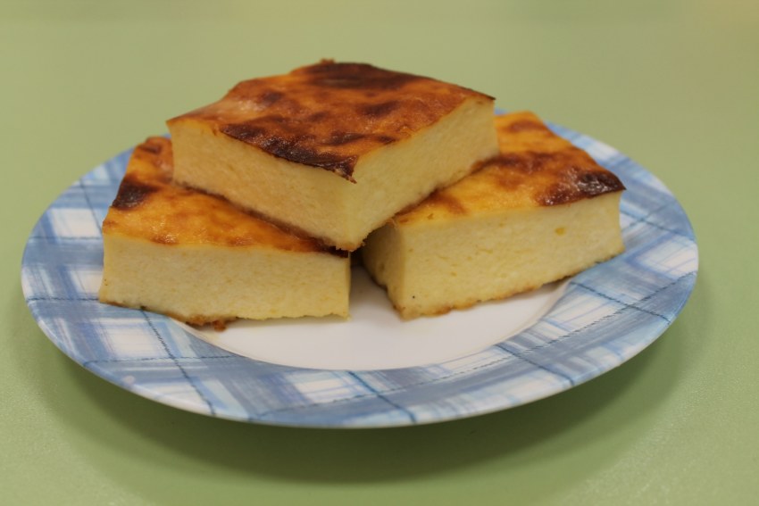 Творожная запеканка с манкой