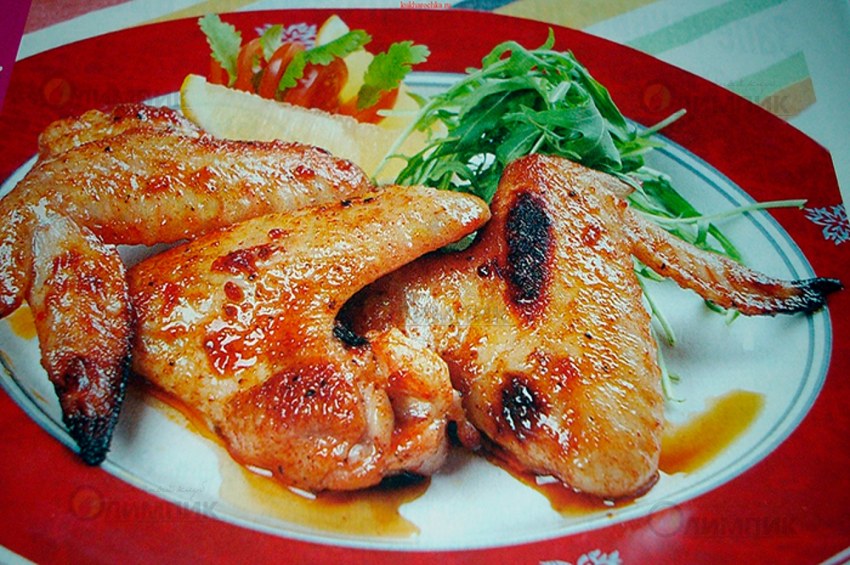 Хрустящие куриные крылышки
