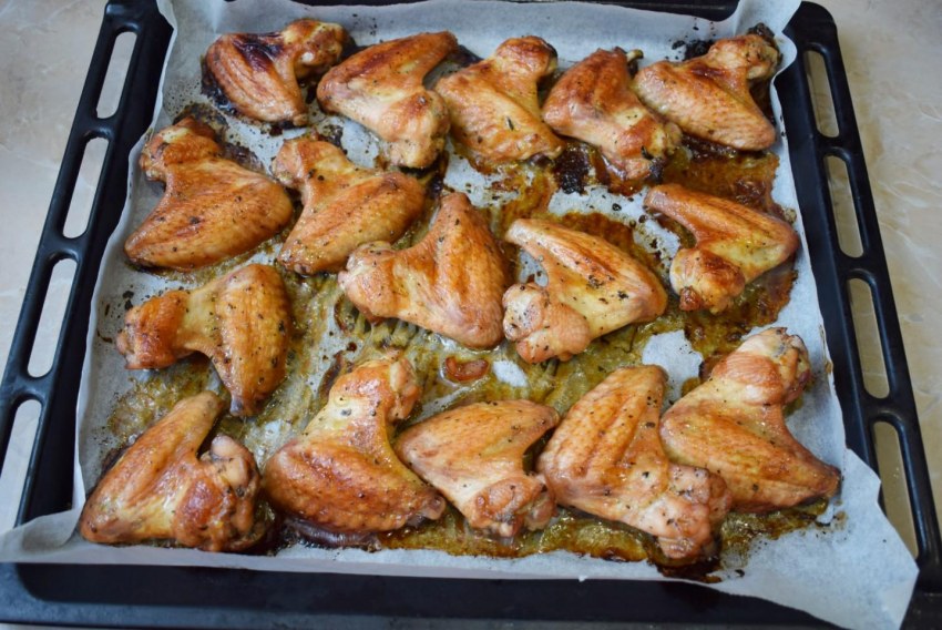 Блюда из куриных крылышек