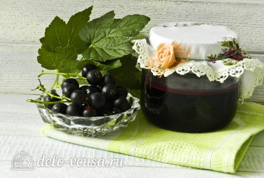 Варенье из черной смородины