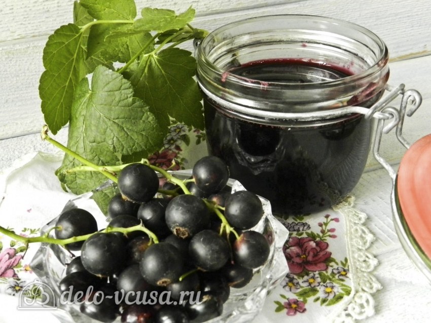 Смородиновое желе из красной смородины